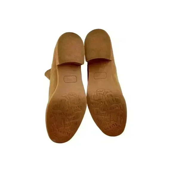 KORKS Womens Maldon tan Suede Ankle Almond Toe Booties Shoes US 8M - Picture 9 of 9